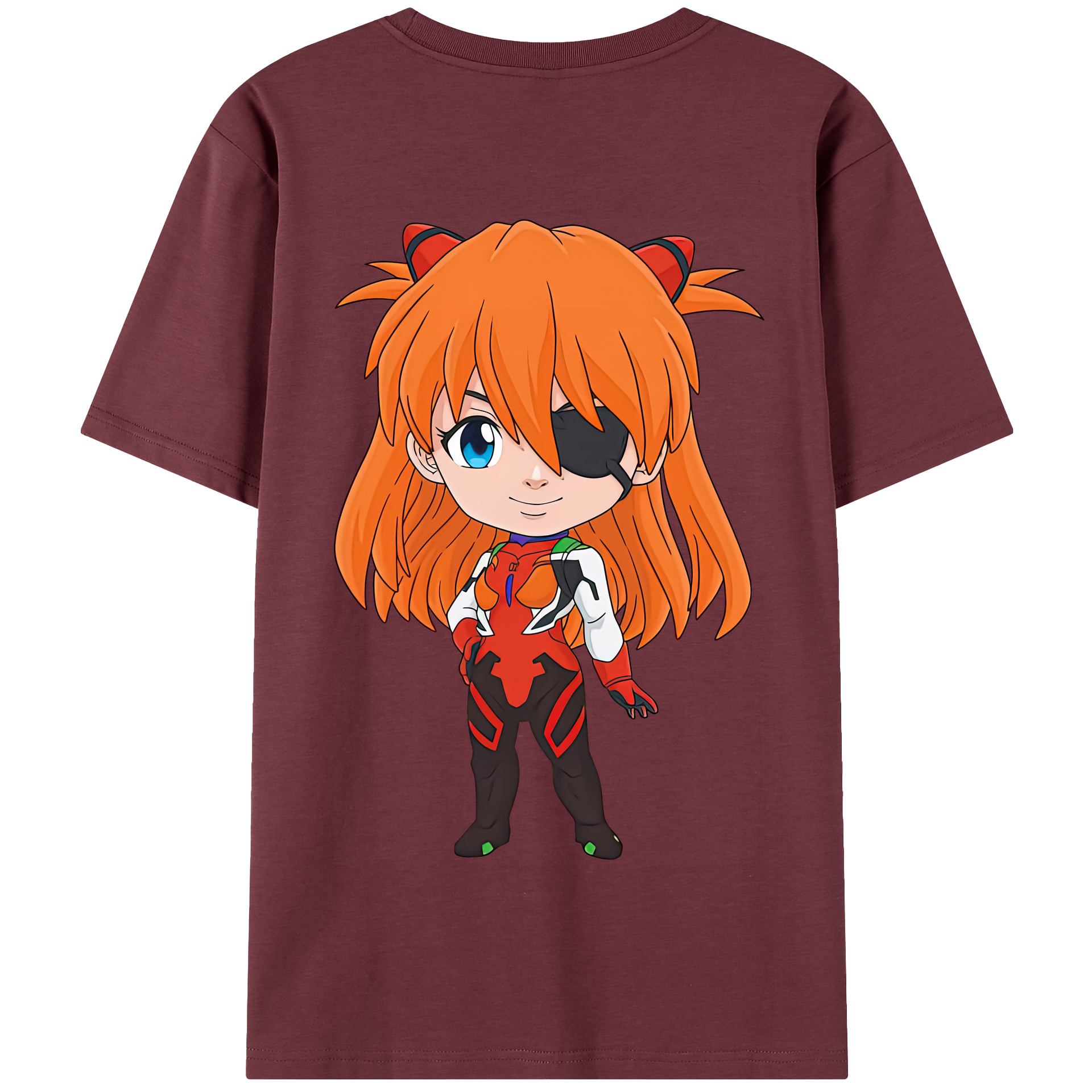 （画像用） EVA 新世紀エヴァンゲリオン 綿100％半袖Tシャツ（背面プリント）